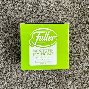 Fuller Home Products Silicone Measuring Cups Set New